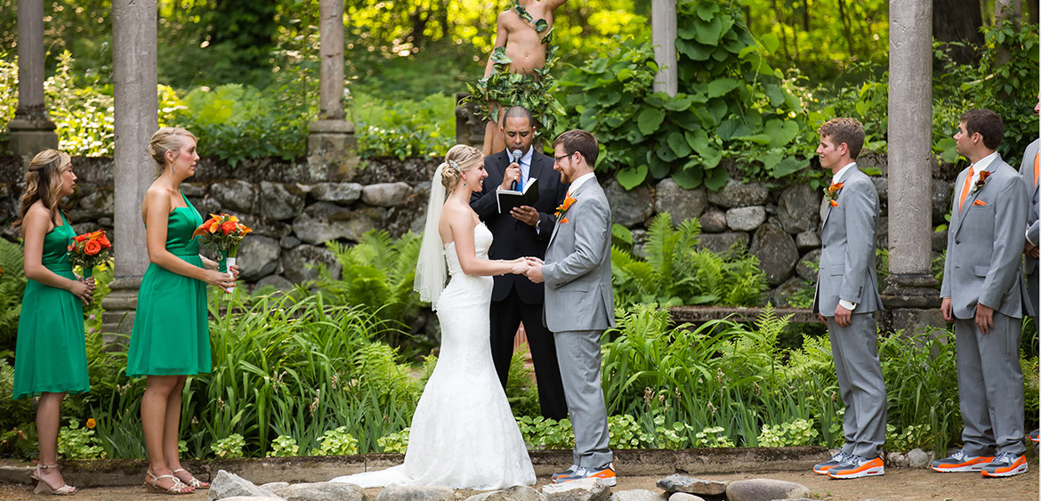 wedding at Codman Estate