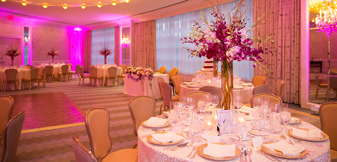 wedding reception room