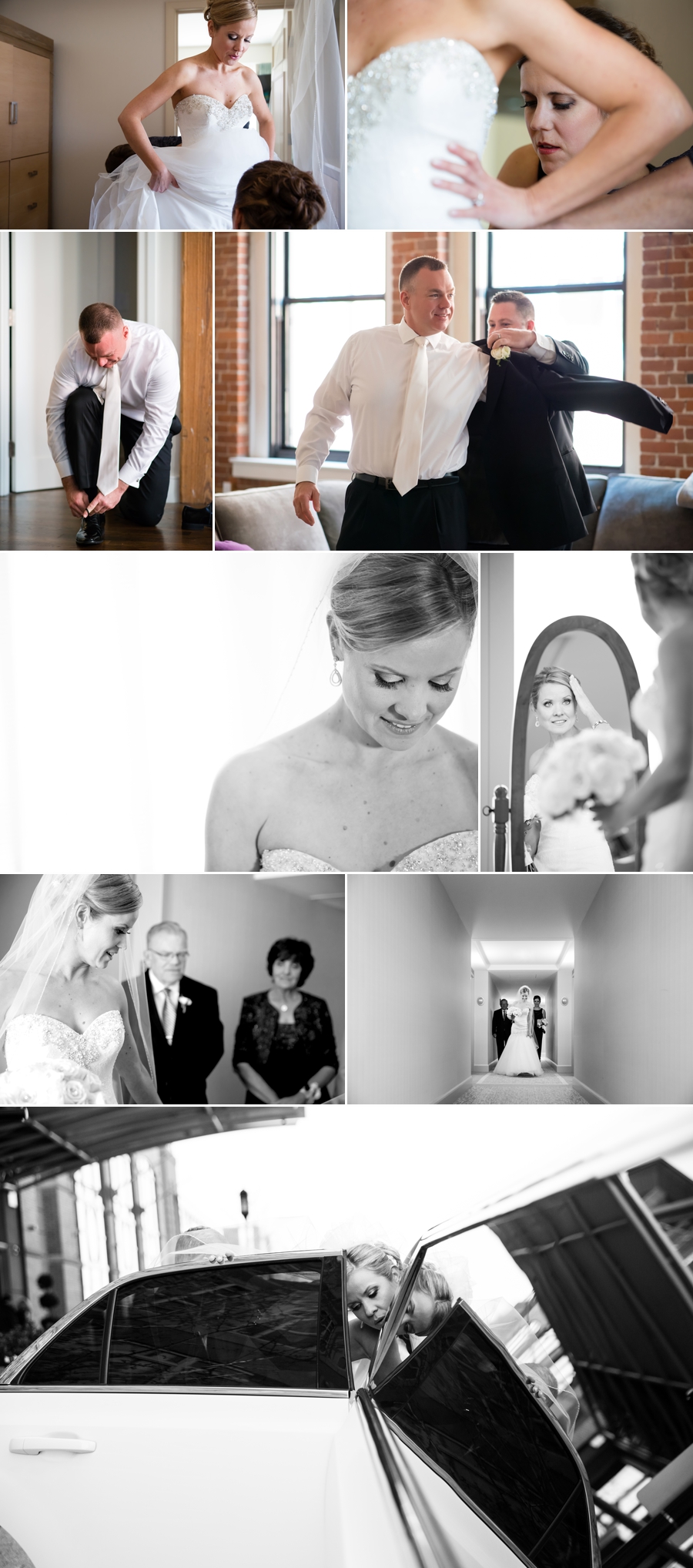 wedding image collage 
