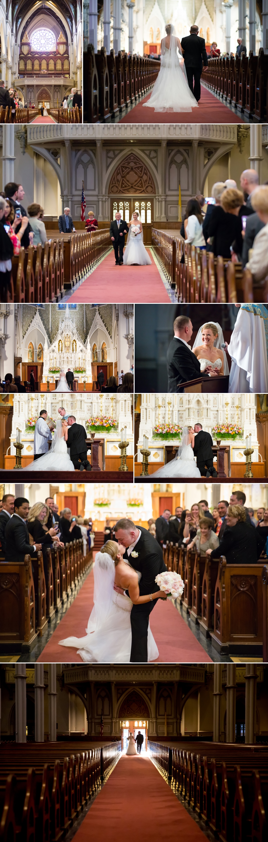 Wedding Ceremony  photo collage 